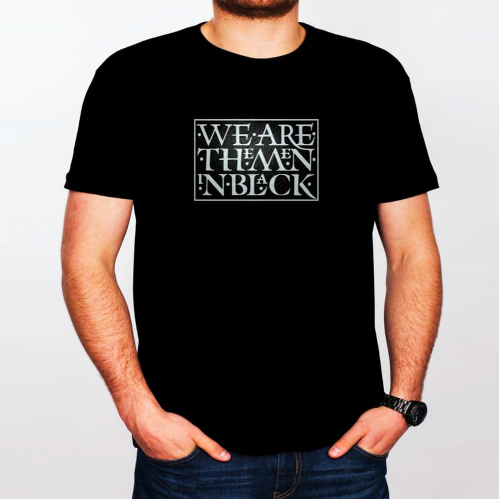 Buy Online Stranglers - We Are The Men In Black T-Shirt
