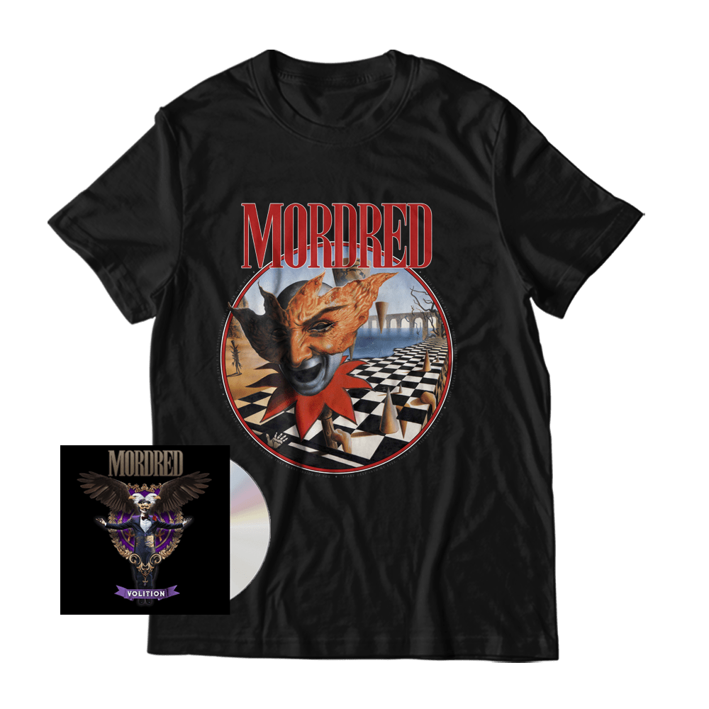 Buy Online Mordred - Volition EP CD + Old School Fools T-Shirt