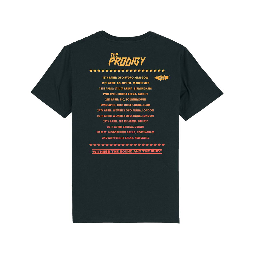 April 2026 Tour T-Shirt | The Prodigy | The Prodigy