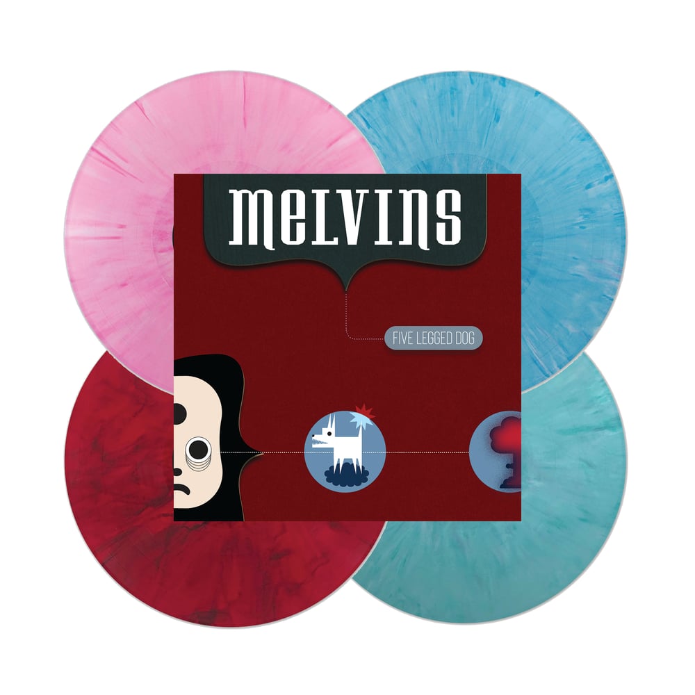 Buy Online Melvins - Five Legged Dog 4LP Coloured