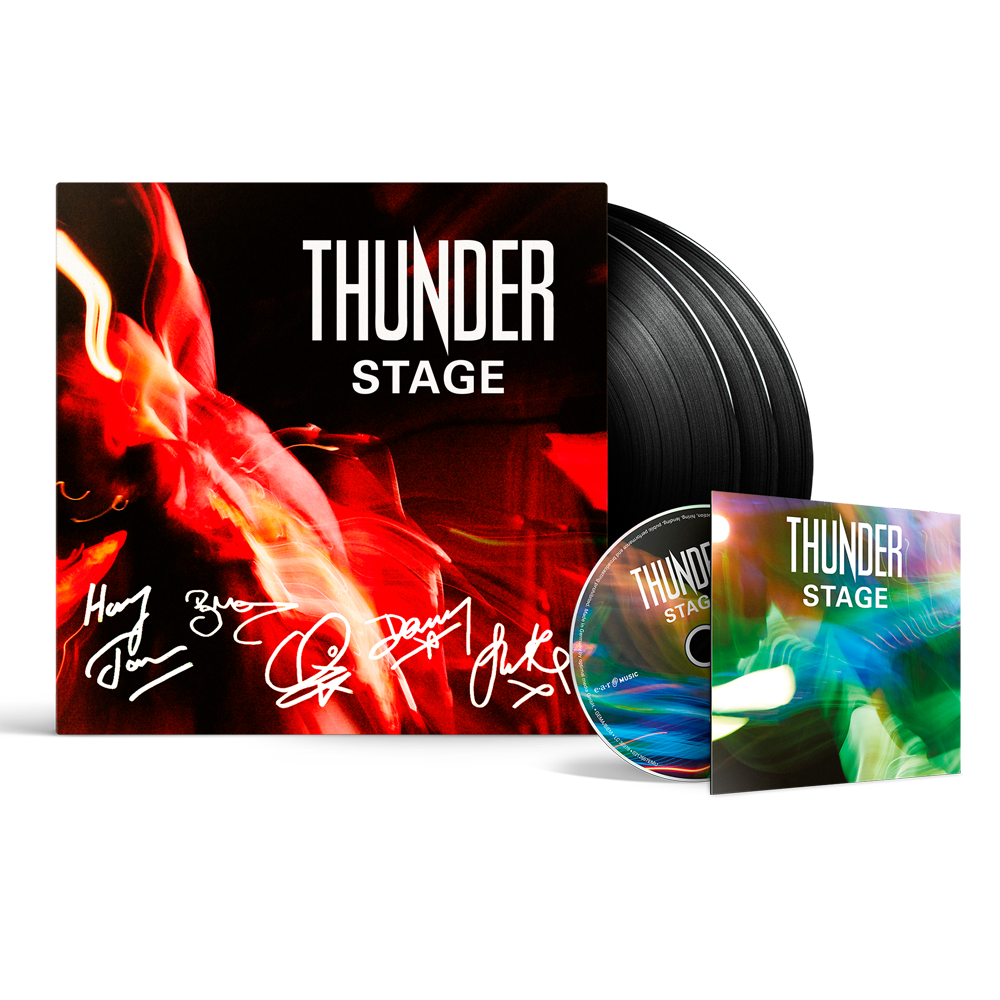 Buy Online Thunder - Stage Triple Vinyl + Blu-ray (Signed & Limited)