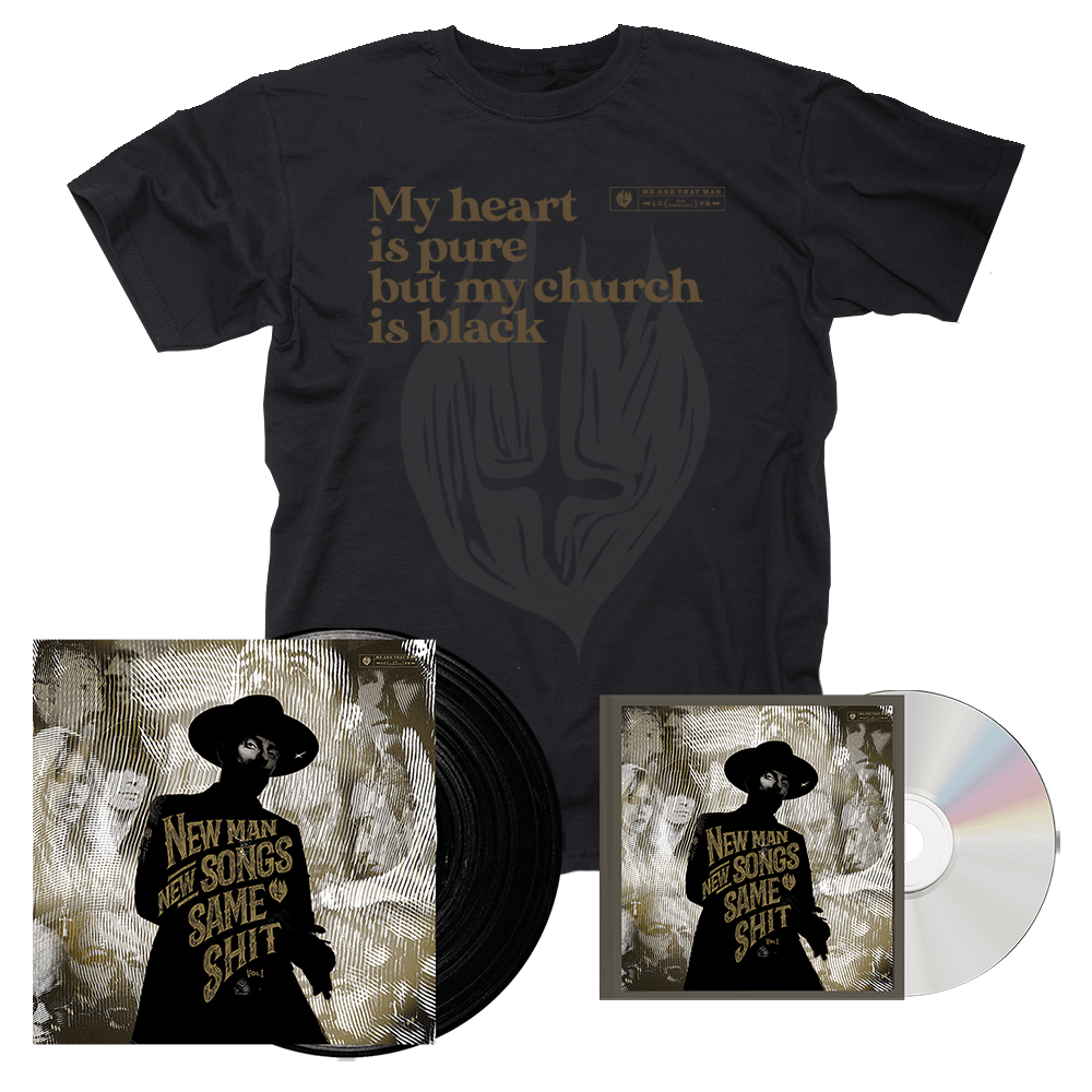 Buy Online Me & That Man - New Man, New Songs, Same Shit: Vol.1 Vinyl, CD Book + T-Shirt Bundle