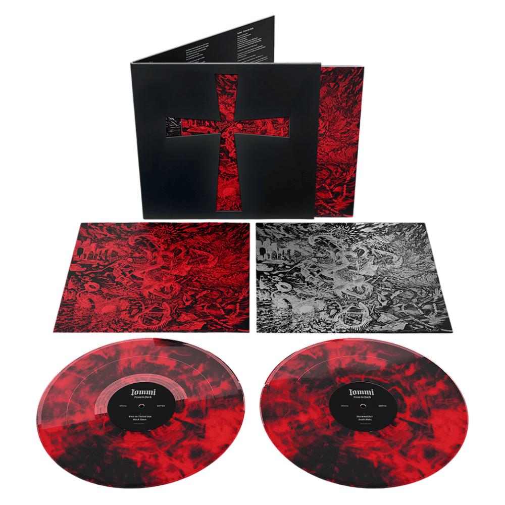 From The Dark 140g Red & Black Marble | Tony Iommi | Townsend Music