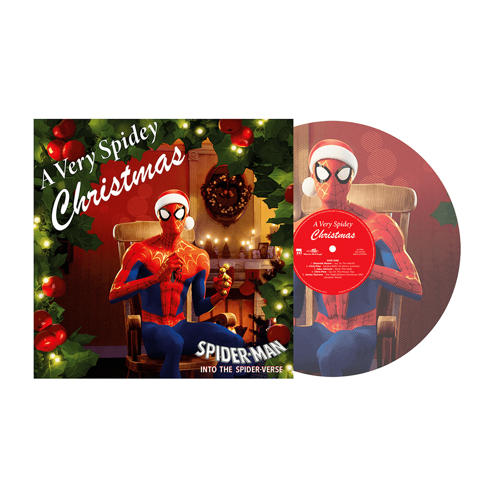Buy Online Various Artists - A Very Spidey Christmas Clear Picture Disc