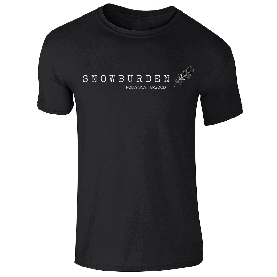 Buy Online Polly Scattergood - Snowburden T-Shirt Black
