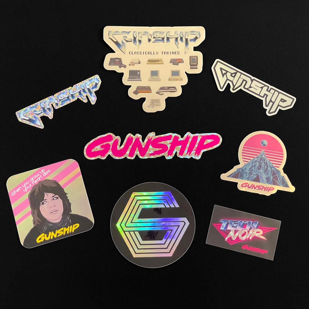 Sticker Set | GUNSHIP | GUNSHIP