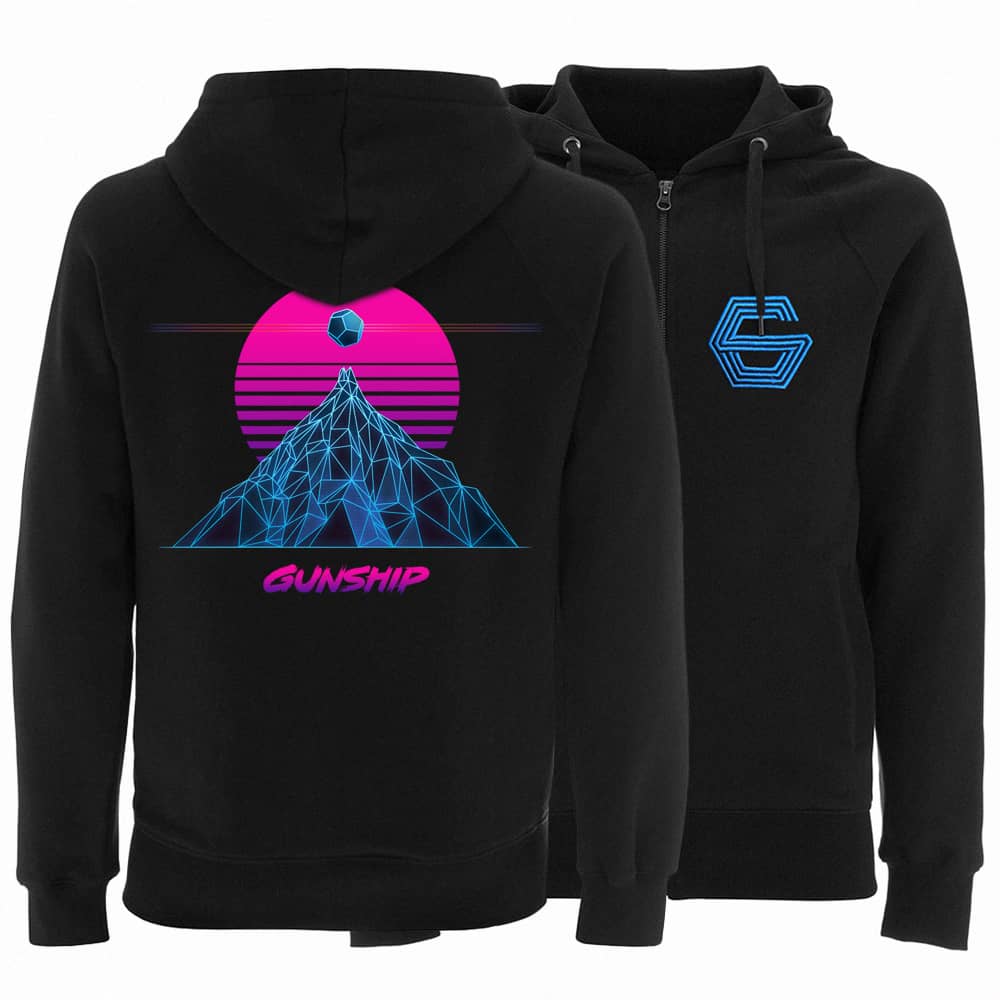 Buy Online GUNSHIP - Neon Sun Hoodie