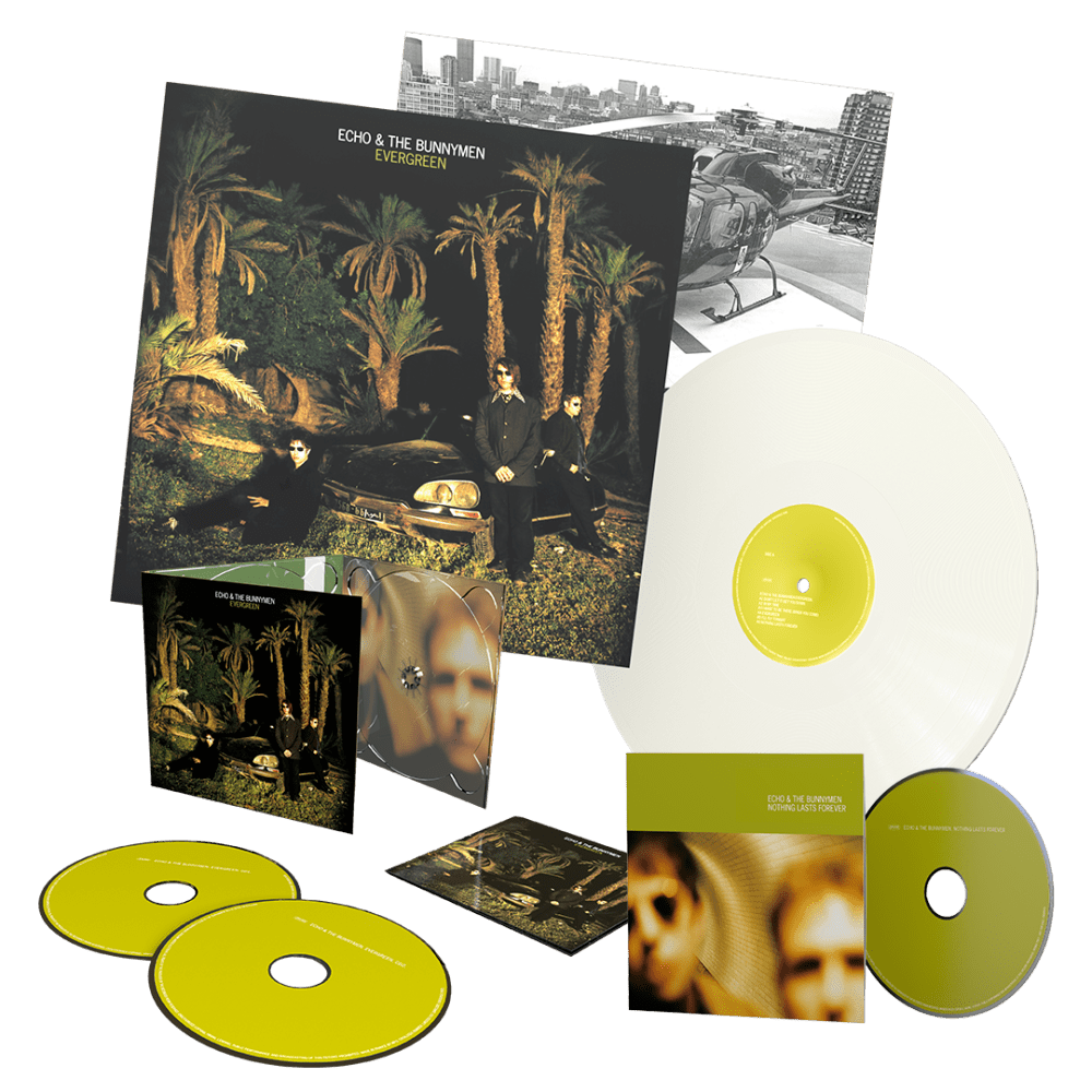 Echo & The Bunnymen – Evergreen, White Vinyl LP Echo & The Bunnymen – Evergreen, White Vinyl LP