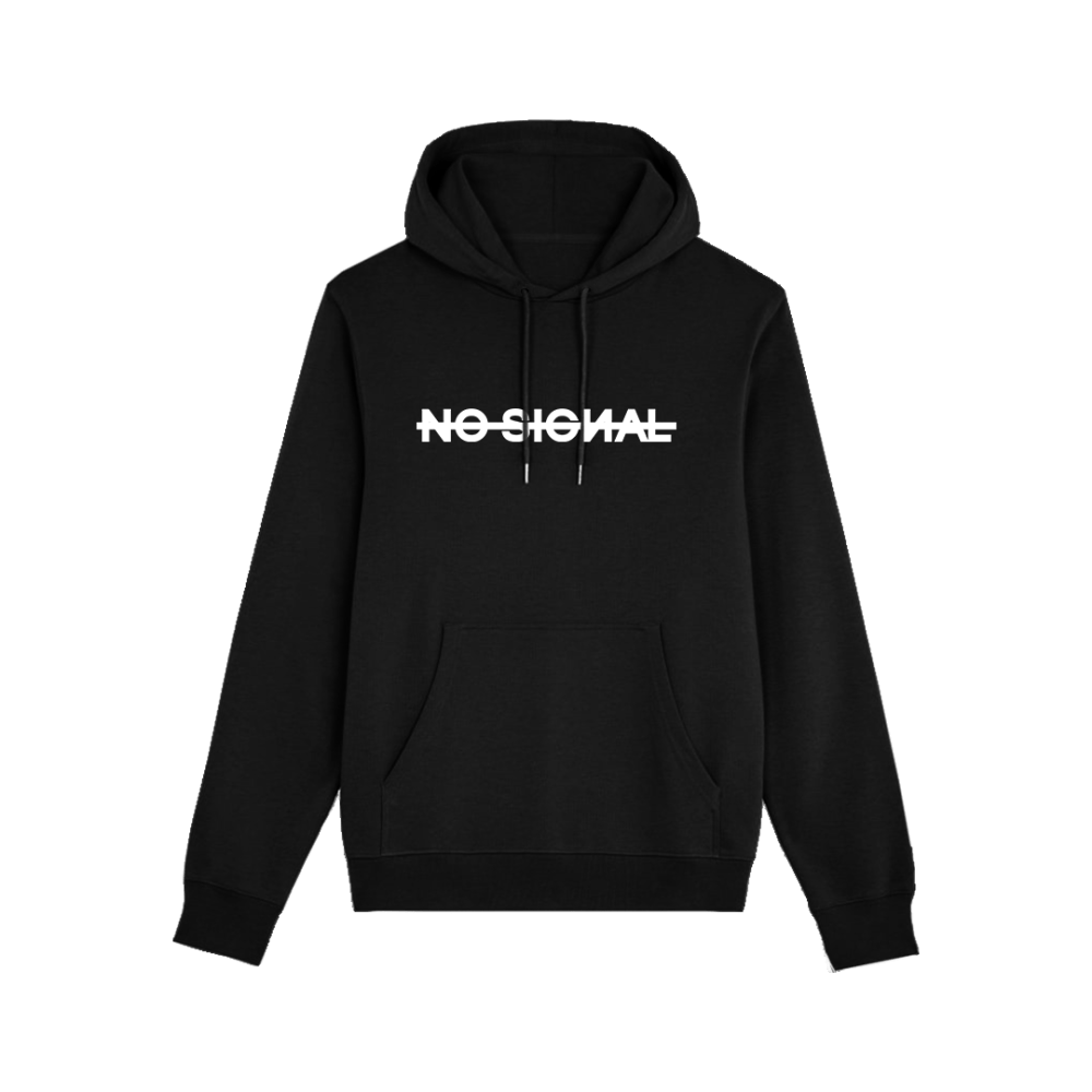 No Signal Black Hoodie