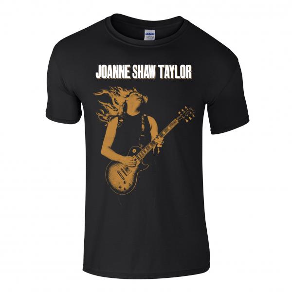 Buy Online Joanne Shaw Taylor - Gold Guitar T-Shirt