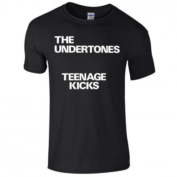Buy Online The Undertones - Black Teenage Kicks T-Shirt