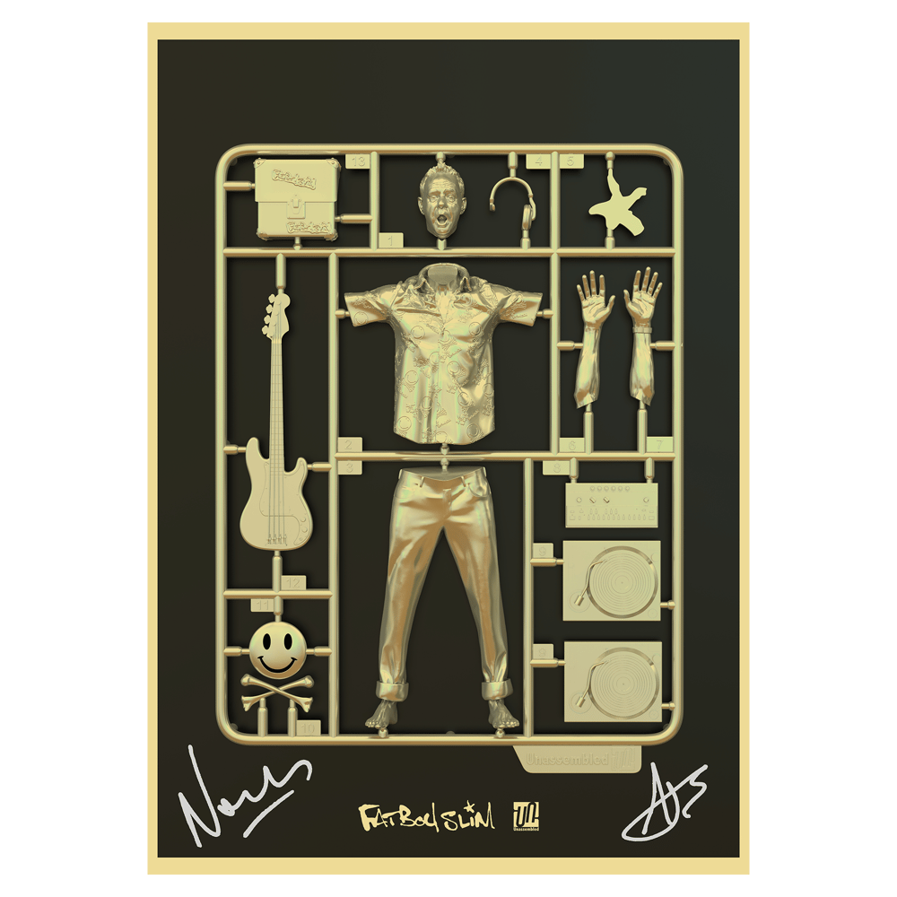 x UNASSEMBLED — Limited Edition Signed Art Print