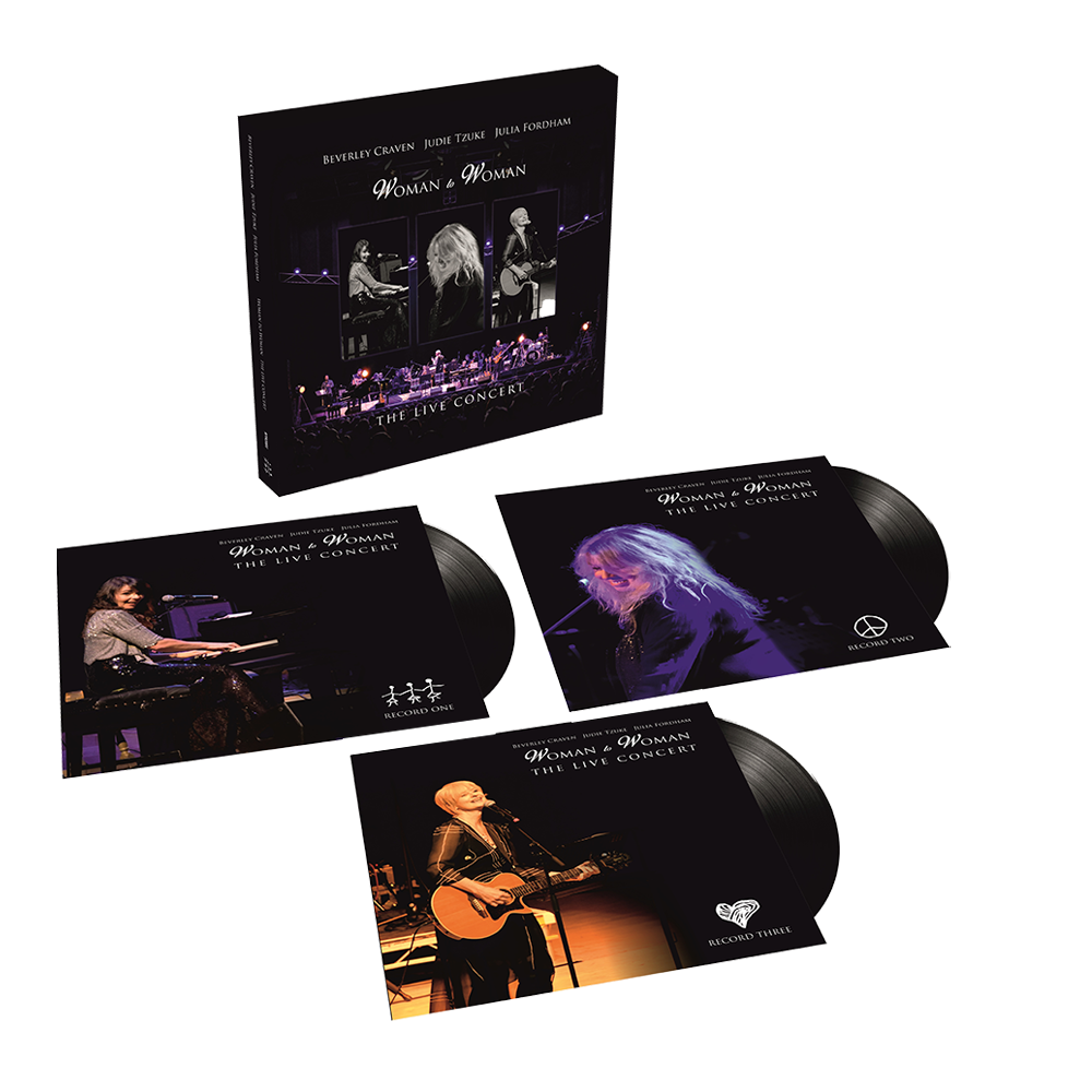 Buy Online Beverley Craven, Judie Tzuke, Julia Fordham - Woman To Woman: The Live Concert Triple Vinyl (Includes Signed Art Print)