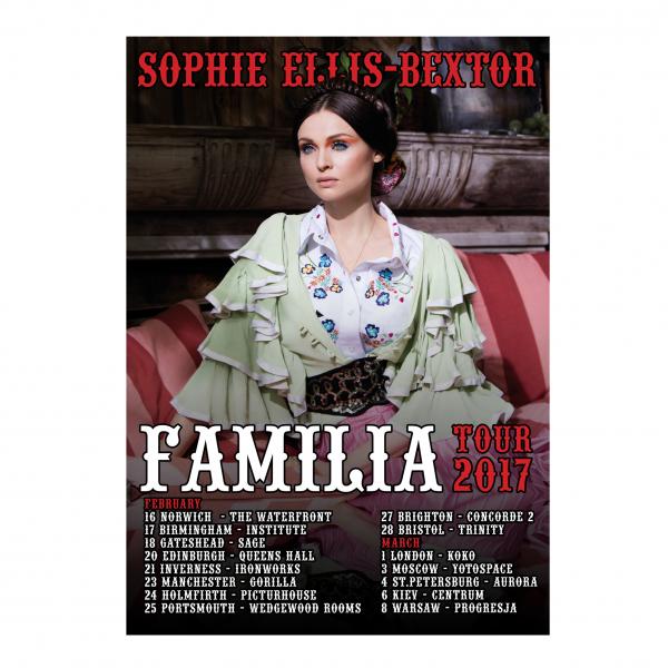Buy Online Sophie Ellis-Bextor - Familia Tour Poster