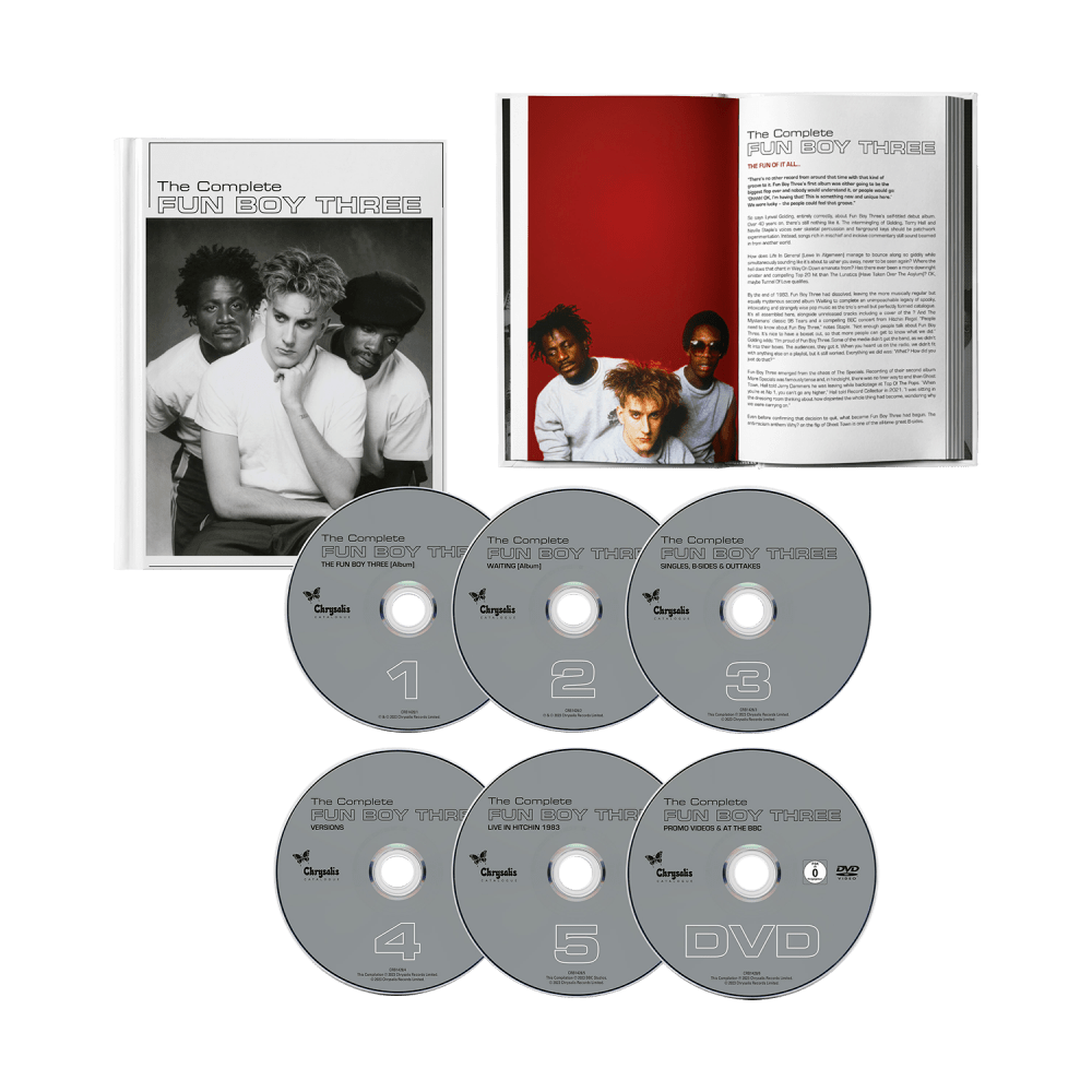 Buy Online Fun Boy Three - The Complete Fun Boy Three - 5CD/DVD Mediabook