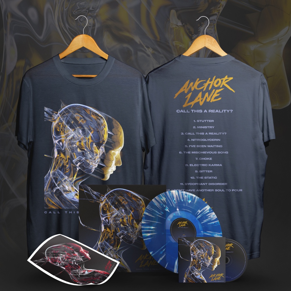 Buy Online Anchor Lane - Call This A Reality? (Signed) CD, (Signed) Vinyl + T-Shirt 
