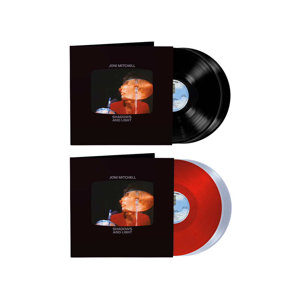 Shadows and Light Red & Crystal Clear 2LP + Black 2LP | Joni