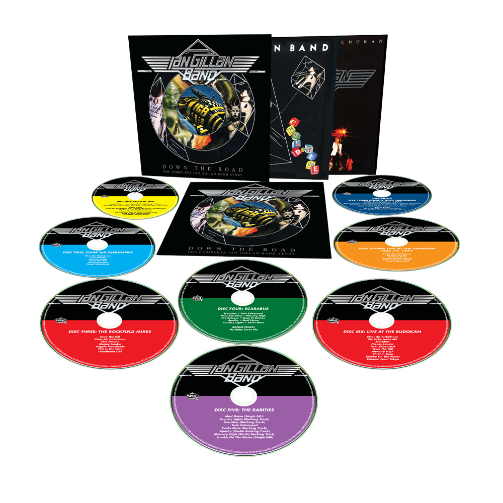 IAN GILLAN BAND『Down The Road (8CD)』 Townsend Music Store // Exclusive & Limited-Edition Vinyl - Ian