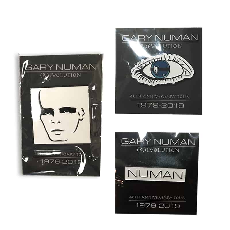 Buy Online Gary Numan - GN Enamel Pin