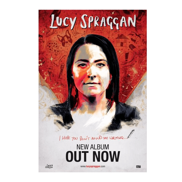 Buy Online Lucy Spraggan - I Hope You Don't Mind Me Writing A2 Poster