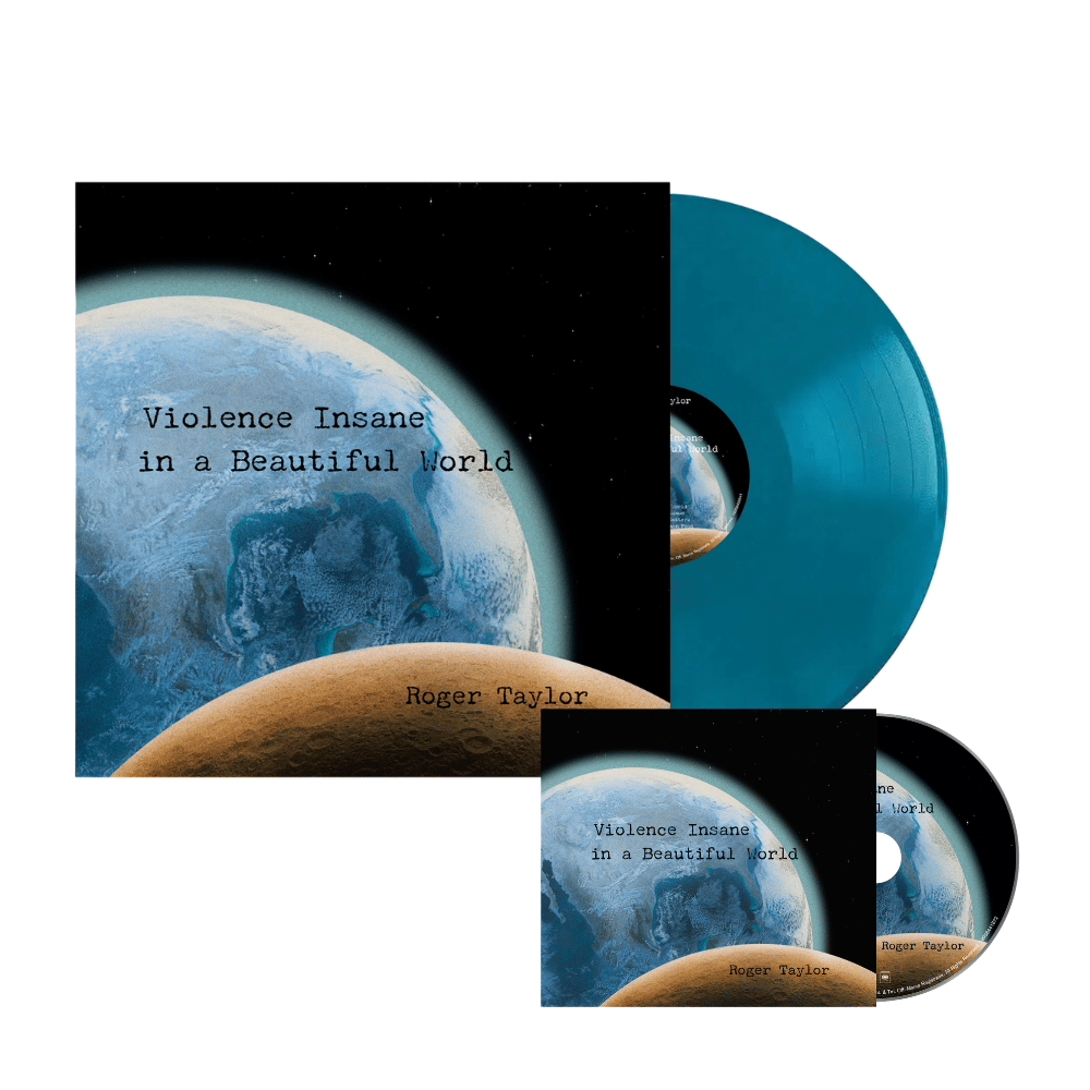Violence Insane In A Beautiful World CD + Earth Blue LP | Roger