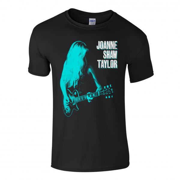 Buy Online Joanne Shaw Taylor - Green-Blue Guitar T-Shirt