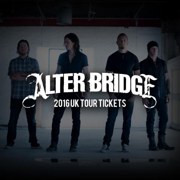 Buy Online Alter Bridge - 2016 UK Arena Tour
