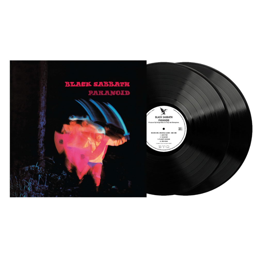 Paranoid RSD 2024 Red & Black Splatter | Black Sabbath | Townsend