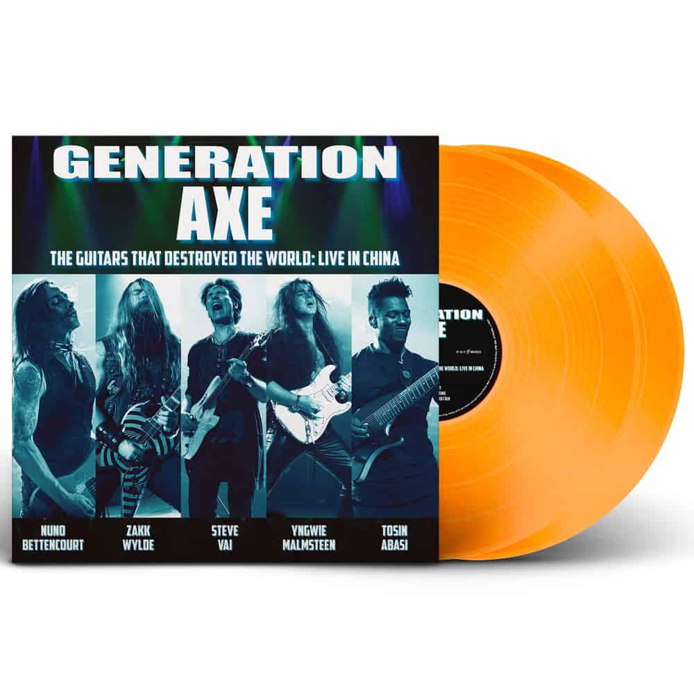 Buy Online GENERATION AXE - The Guitars That Destroyed The World (Live In China)