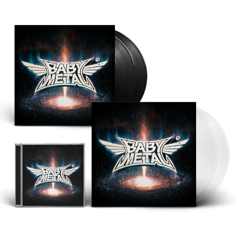 Buy Online Babymetal - Metal Galaxy CD + Black Double Vinyl + Transparent Double Vinyl