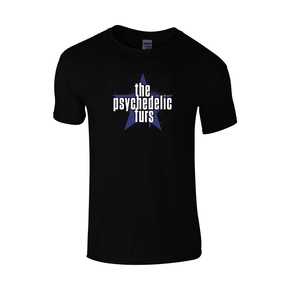 T-shirt The Psychedelic Furs - Logo Bande Noir/gris/marine/blanc - Taille S à 5XL - Gildan - Neuf Sans étiquette