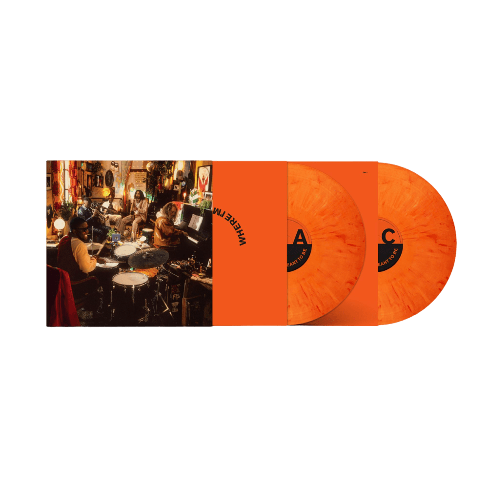 Where I'm Meant To Be Deluxe Orange Marbled | Ezra Collective