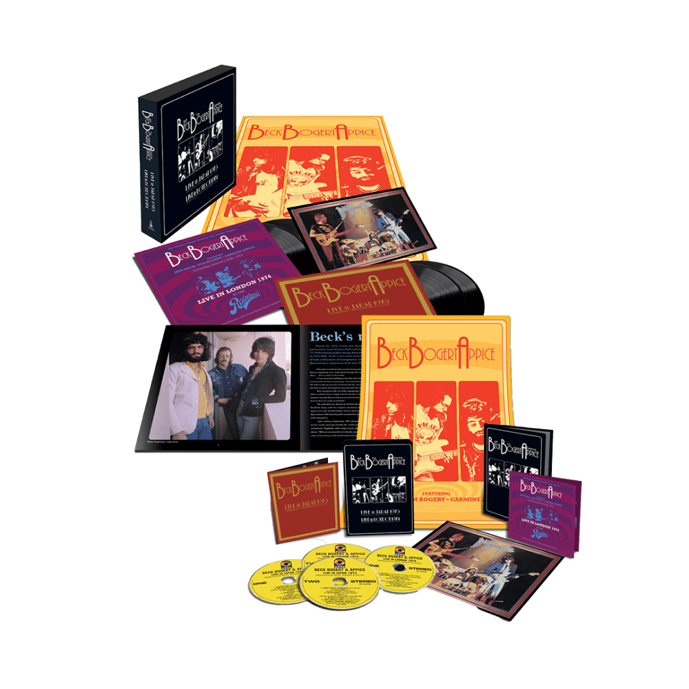 Live 1973 & 1974 4-Disc | Beck, Bogert & Appice | Townsend Music