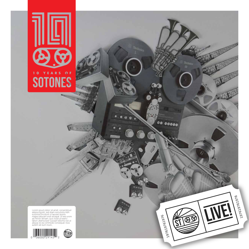 Buy Online Sotones - Sotones Ten Vinyl + Free Download + Gig Ticket