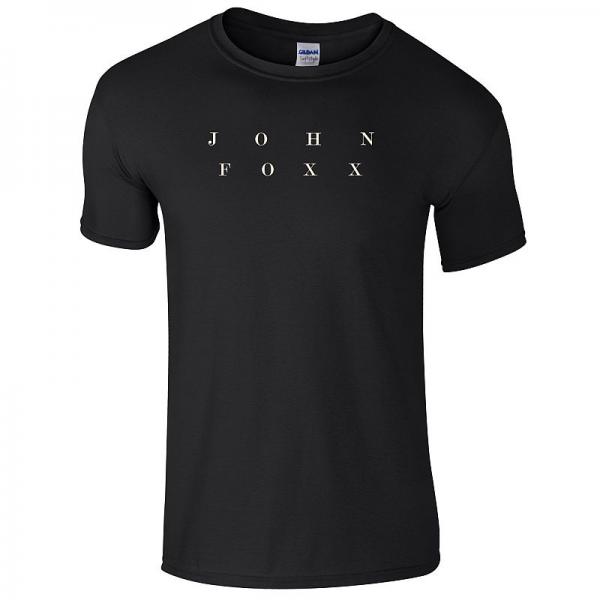Buy Online John Foxx - John Foxx Logo Black T-Shirt