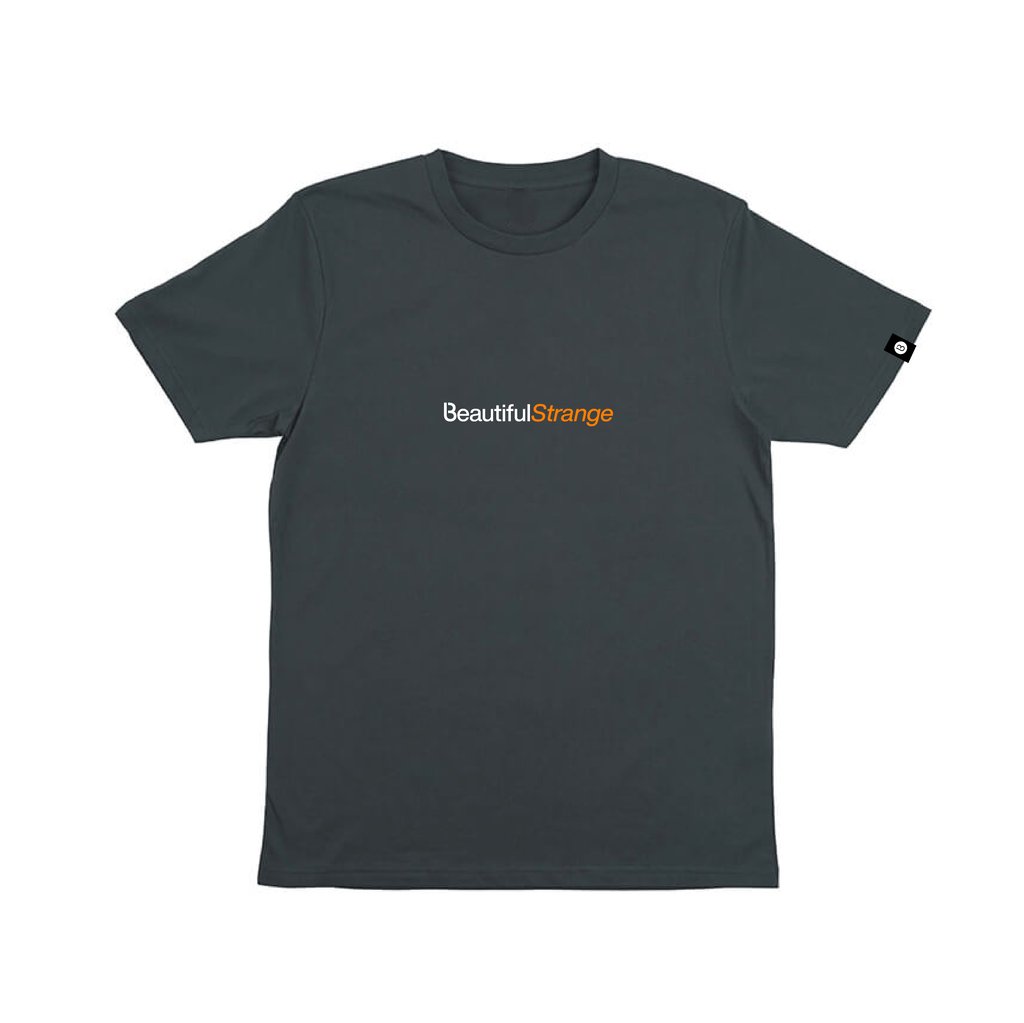 Beautiful Strange Charcoal Grey T-Shirt | Bedrock Music | Bedrock