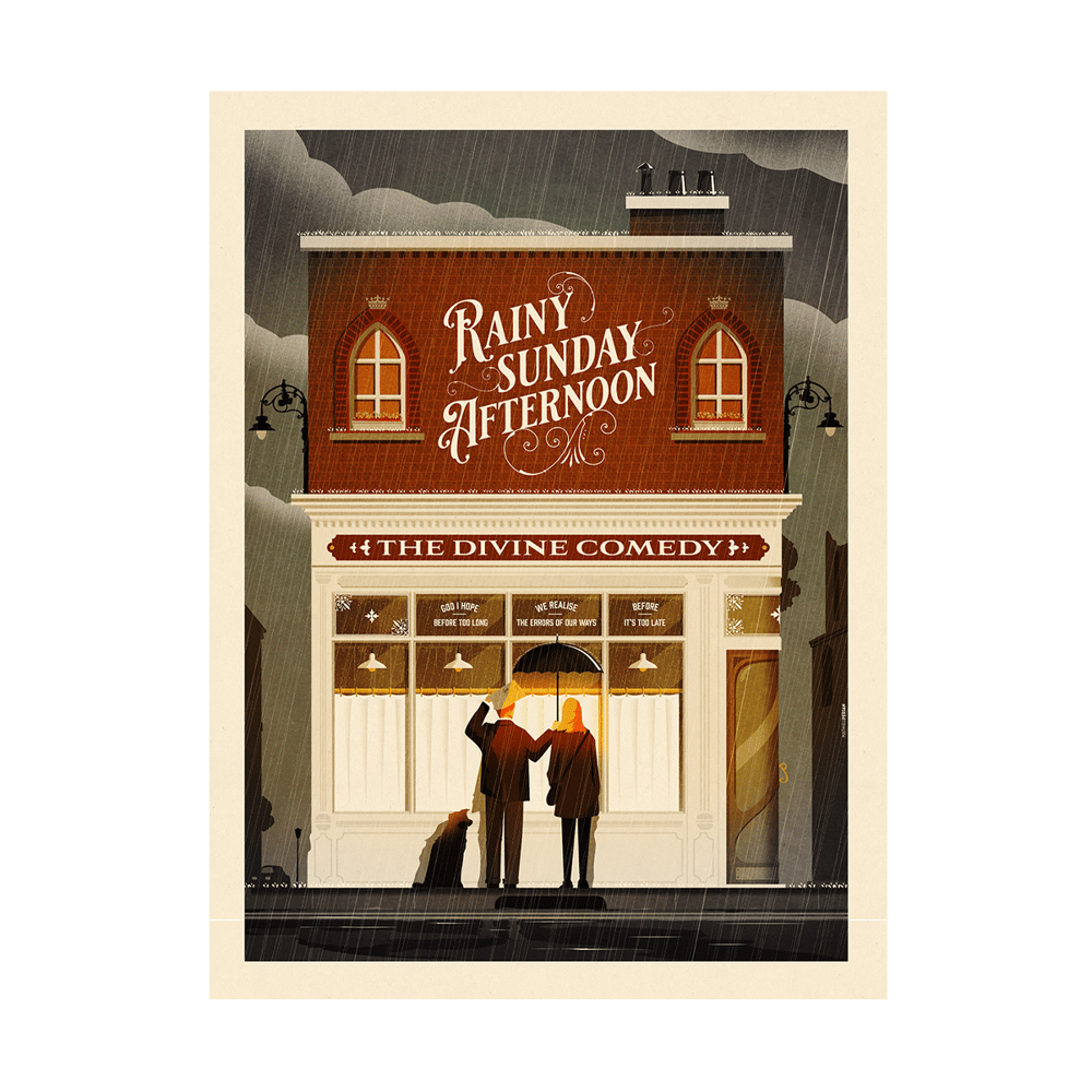 Rainy Sunday Afternoon Print