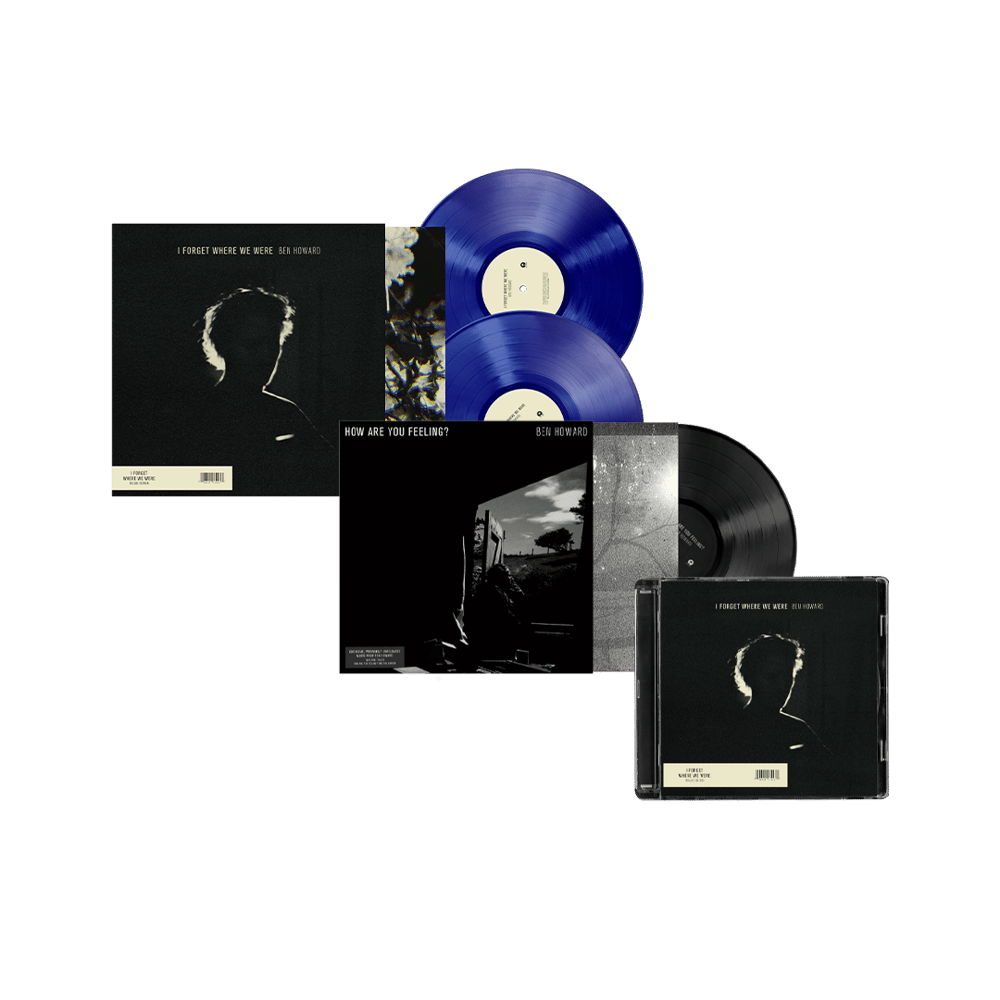 Buy Online Ben Howard - I Forget Where We Were: 10th Anniversary Sea Blue 2LP + 2CD + How Are You Feeling? EP 12" Vinyl