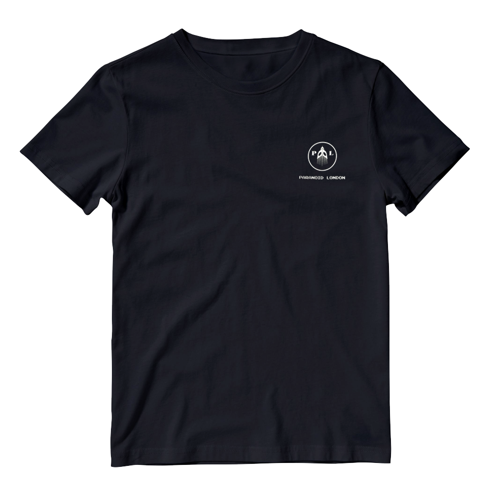 Buy Online Paranoid London - Black Logo T-Shirt