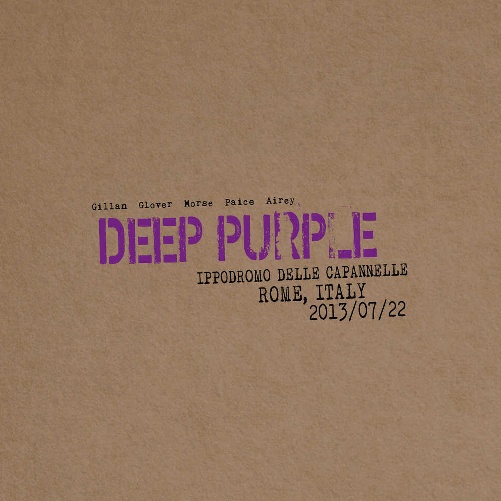Buy Online Deep Purple - Live In Rome 2013 (Digipak)