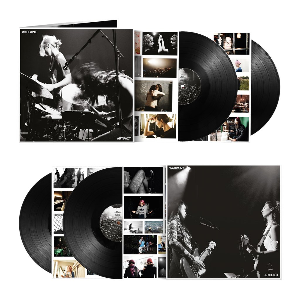 ARTIFACT CD + Clear & White Marble 2LP | Warpaint | Townsend Music