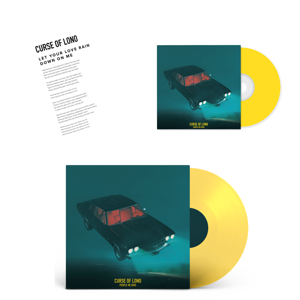 Buy Online Curse Of Lono - Yellow LP + CD (Includes Signed Lyric Print)