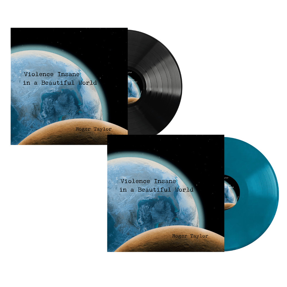 Violence Insane In A Beautiful World Black LP + Earth Blue LP