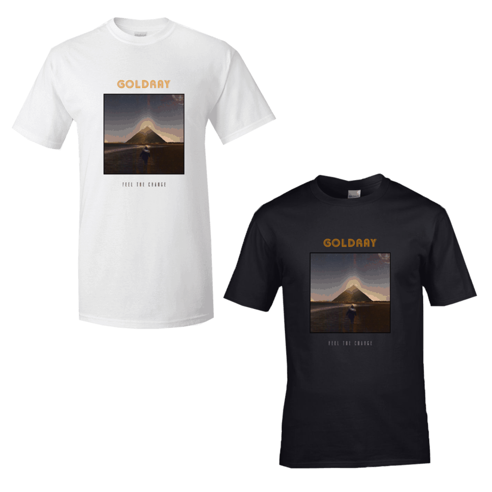 Buy Online Goldray - Feel The Change - Album T-Shirt