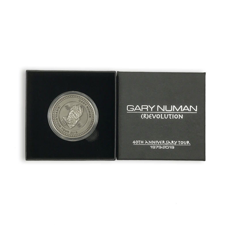Buy Online Gary Numan - 40th Anniversary Tour Coin
