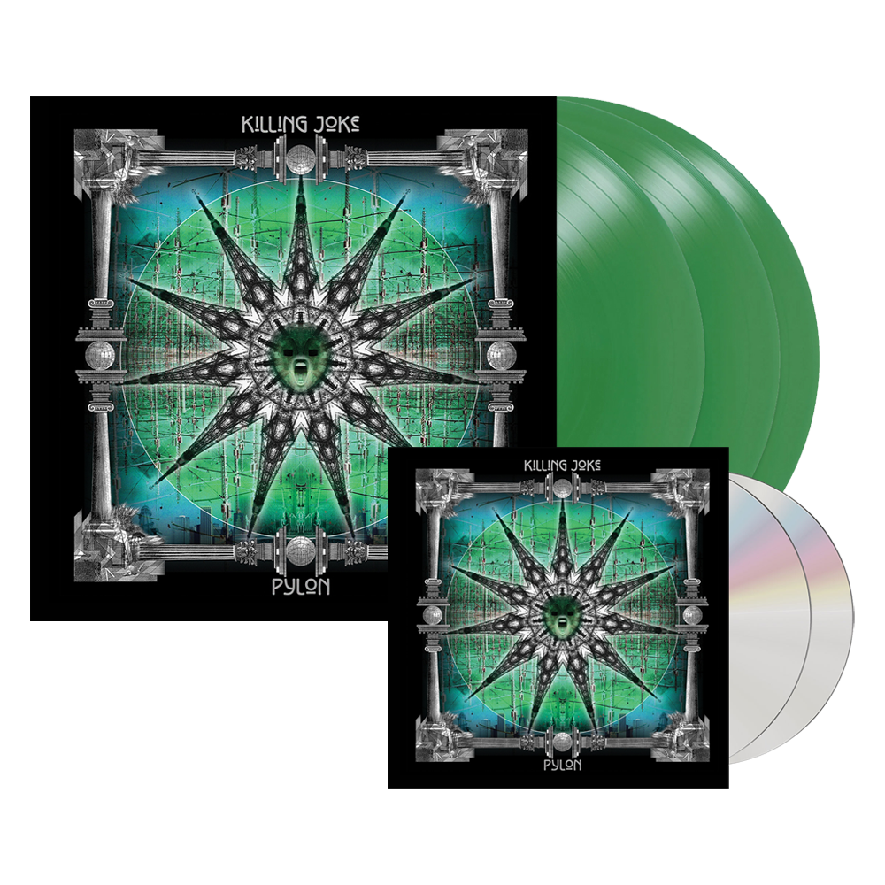 欧3discs LP Killing Joke Pylon (Green Vinyl) SPINE562727 SPINEFARM RECORDS 未開封 /00920 Official Spinefarm Records Store - Killing Joke - Pylon 2CD