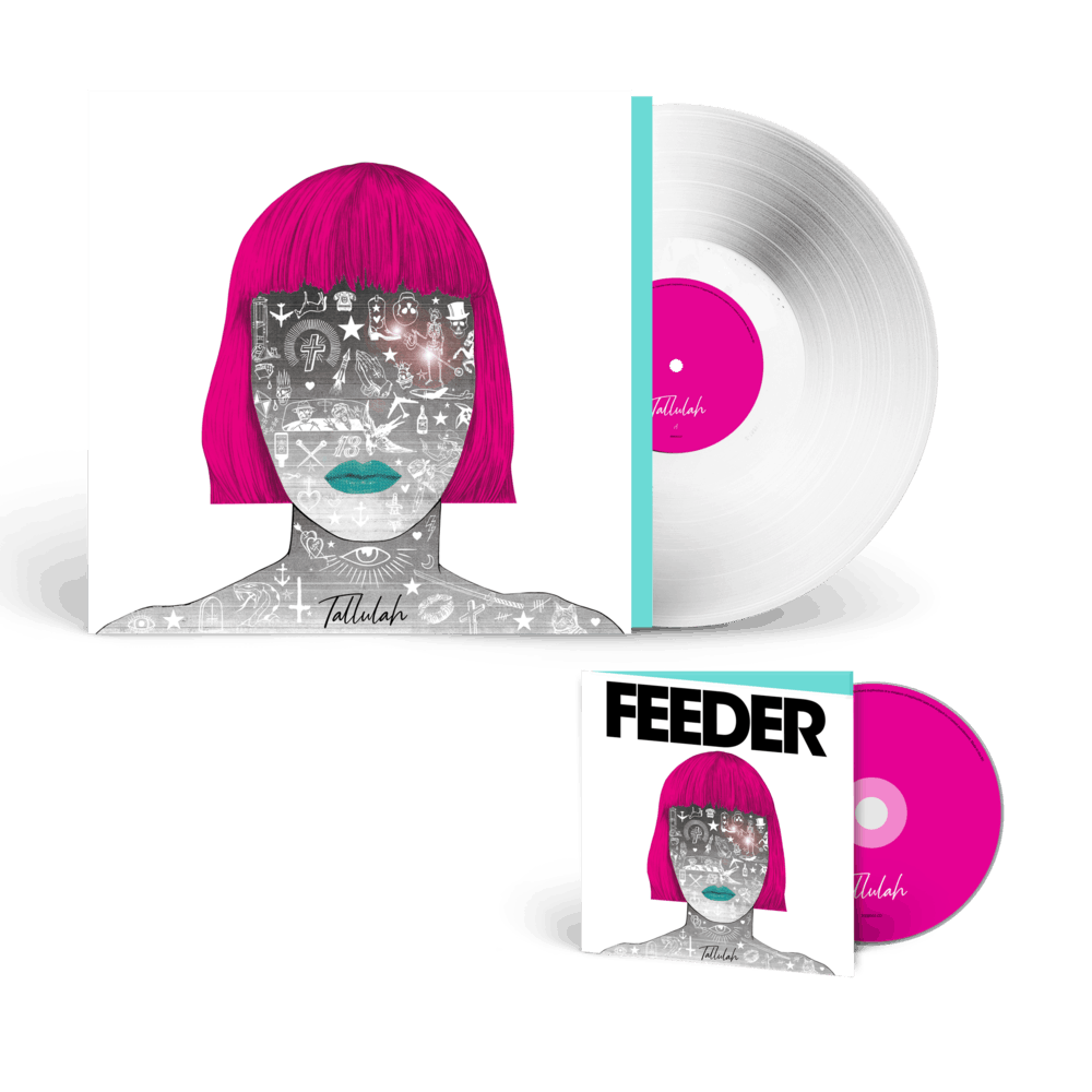 Buy Online Feeder - Tallulah - White Vinyl & Deluxe CD