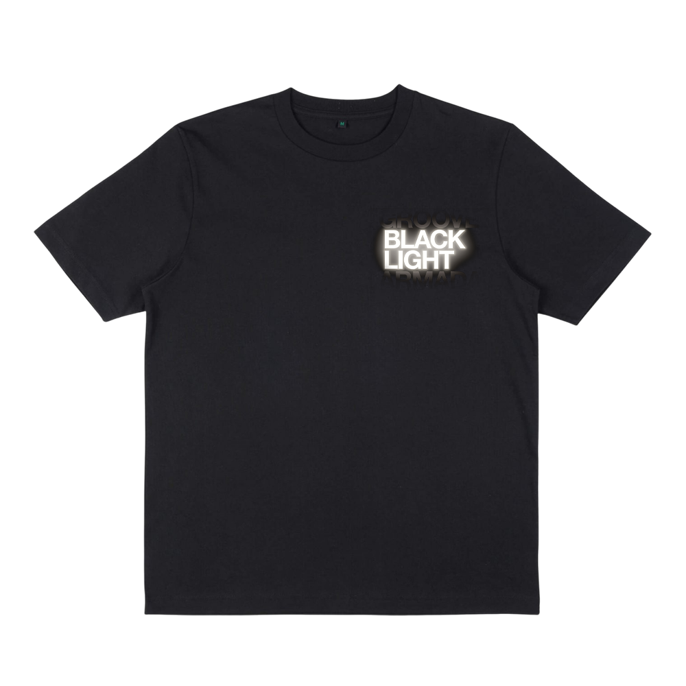 Buy Online Groove Armada - Black Light Black T-Shirt