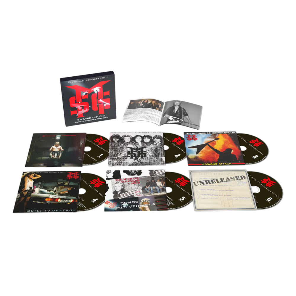 MSG『Is It Loud Enough? 1980-1983 (6CD)』 6CD - The Michael Schenker Group - Is It Loud Enough