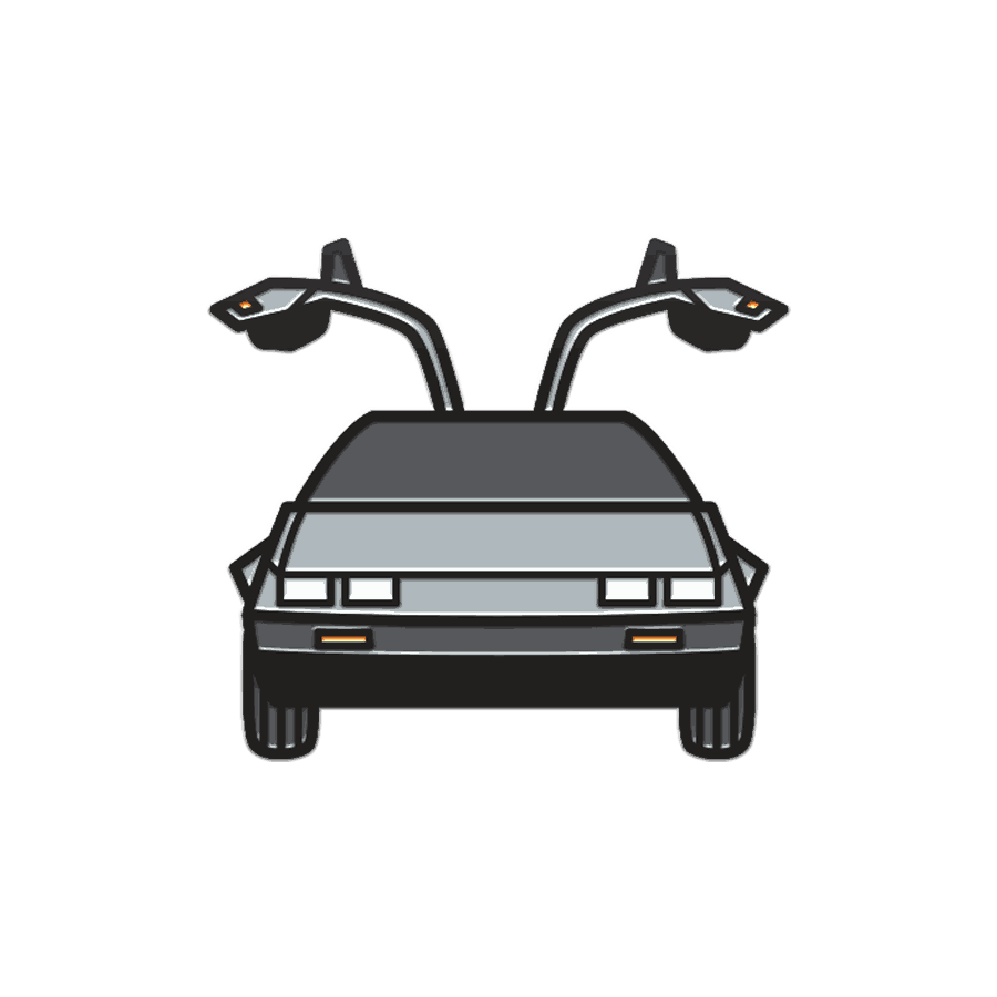 Buy Online Back To The Future The Musical - DeLorean Enamel Pin